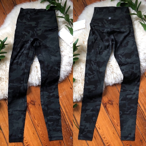 NWT💕Lululemon Align HR Pant Incognito Gator Camo - Picture 2 of 7